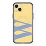 スリムプロテクションプレミアムケース with MagSafe［ オリジナル - initial color - W yellow ］