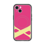 スリムプロテクションプレミアムケース with MagSafe［ オリジナル - initial color - X pink ］