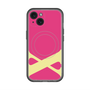 スリムプロテクションプレミアムケース with MagSafe［ オリジナル - initial color - X pink ］