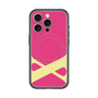 スリムプロテクションプレミアムケース with MagSafe［ オリジナル - initial color - X pink ］