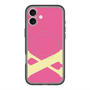 スリムプロテクションプレミアムケース with MagSafe［ オリジナル - initial color - X pink ］