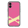 スリムプロテクションプレミアムケース with MagSafe［ オリジナル - initial color - X pink ］