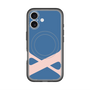 スリムプロテクションプレミアムケース with MagSafe［ オリジナル - initial color - X navy ］