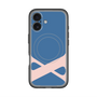 スリムプロテクションプレミアムケース with MagSafe［ オリジナル - initial color - X navy ］