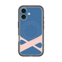 スリムプロテクションプレミアムケース with MagSafe［ オリジナル - initial color - X navy ］