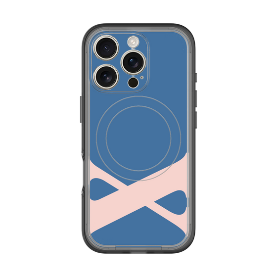 スリムプロテクションプレミアムケース with MagSafe［ オリジナル - initial color - X navy ］