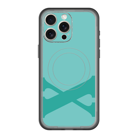 スリムプロテクションプレミアムケース with MagSafe［ オリジナル - initial color - X light green ］