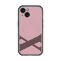 スリムプロテクションプレミアムケース with MagSafe［ オリジナル - initial color - X dusty pink ］