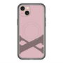 スリムプロテクションプレミアムケース with MagSafe［ オリジナル - initial color - X dusty pink ］
