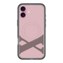 スリムプロテクションプレミアムケース with MagSafe［ オリジナル - initial color - X dusty pink ］