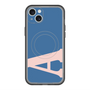 スリムプロテクションプレミアムケース with MagSafe［ オリジナル - initial color - A navy ］