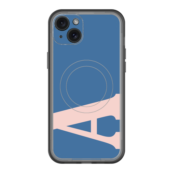 スリムプロテクションプレミアムケース with MagSafe［ オリジナル - initial color - A navy ］