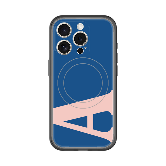 スリムプロテクションプレミアムケース with MagSafe［ オリジナル - initial color - A navy ］