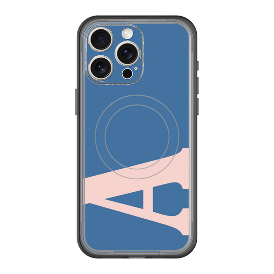 スリムプロテクションプレミアムケース with MagSafe［ オリジナル - initial color - A navy ］