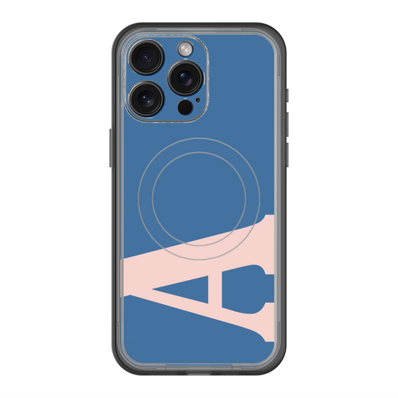 スリムプロテクションプレミアムケース with MagSafe［ オリジナル - initial color - A navy ］