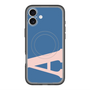 スリムプロテクションプレミアムケース with MagSafe［ オリジナル - initial color - A navy ］