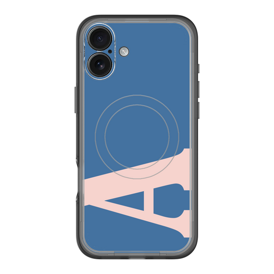 スリムプロテクションプレミアムケース with MagSafe［ オリジナル - initial color - A navy ］