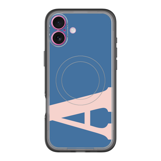 スリムプロテクションプレミアムケース with MagSafe［ オリジナル - initial color - A navy ］