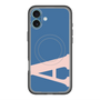 スリムプロテクションプレミアムケース with MagSafe［ オリジナル - initial color - A navy ］