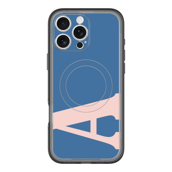 スリムプロテクションプレミアムケース with MagSafe［ オリジナル - initial color - A navy ］