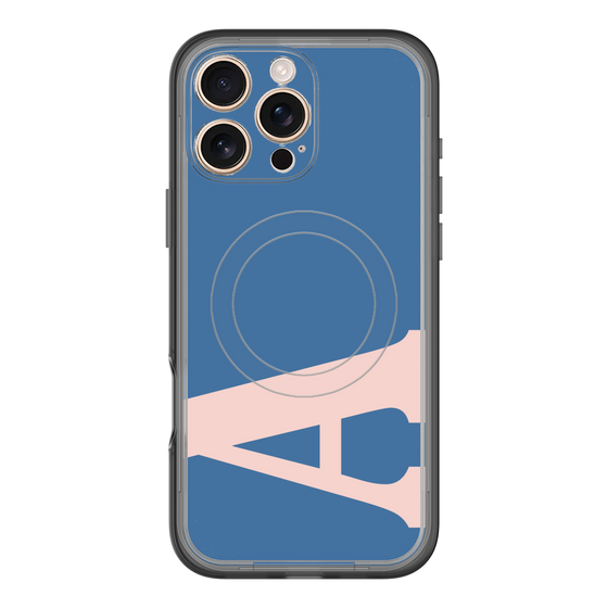 スリムプロテクションプレミアムケース with MagSafe［ オリジナル - initial color - A navy ］