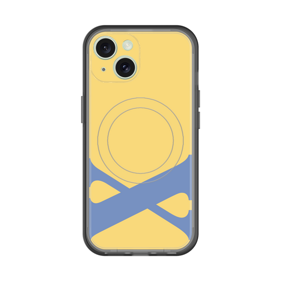 スリムプロテクションプレミアムケース with MagSafe［ オリジナル - initial color - X yellow ］