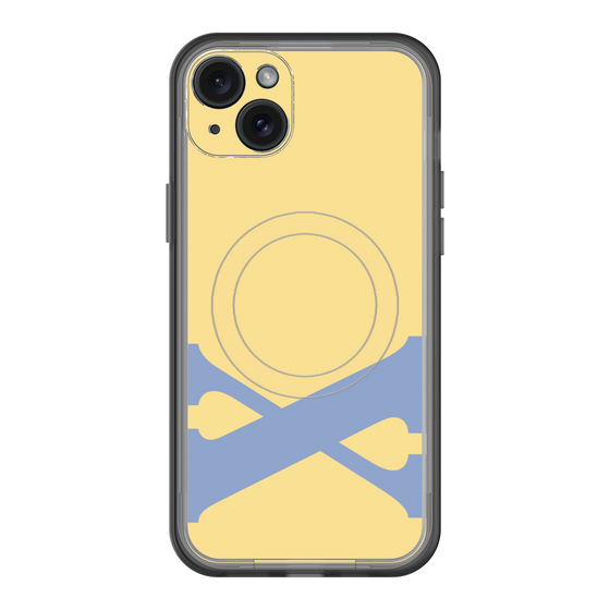 スリムプロテクションプレミアムケース with MagSafe［ オリジナル - initial color - X yellow ］