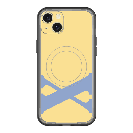 スリムプロテクションプレミアムケース with MagSafe［ オリジナル - initial color - X yellow ］