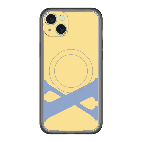 スリムプロテクションプレミアムケース with MagSafe［ オリジナル - initial color - X yellow ］