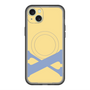 スリムプロテクションプレミアムケース with MagSafe［ オリジナル - initial color - X yellow ］