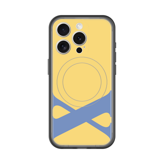 スリムプロテクションプレミアムケース with MagSafe［ オリジナル - initial color - X yellow ］