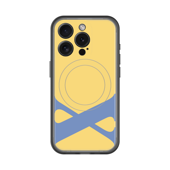 スリムプロテクションプレミアムケース with MagSafe［ オリジナル - initial color - X yellow ］