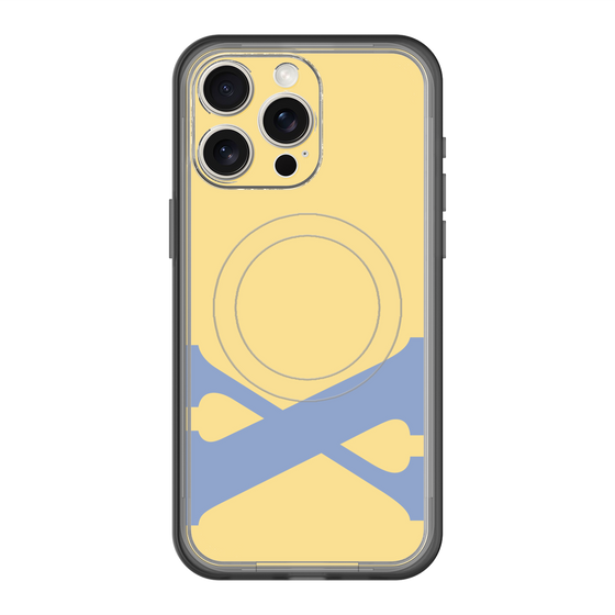 スリムプロテクションプレミアムケース with MagSafe［ オリジナル - initial color - X yellow ］