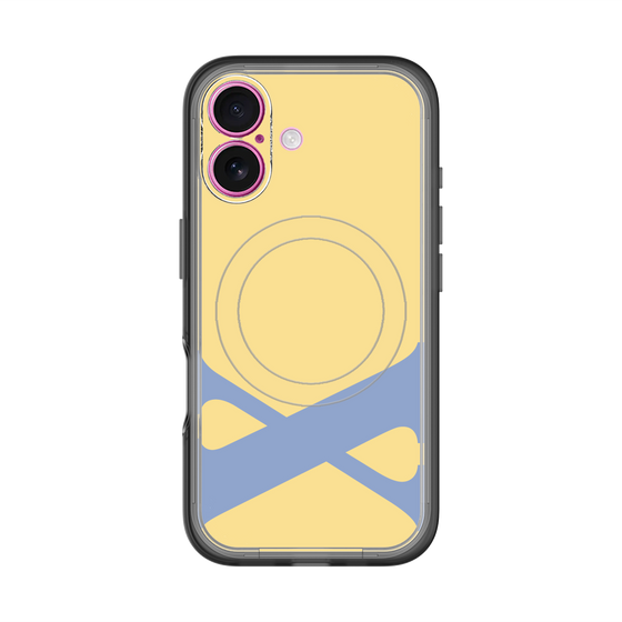 スリムプロテクションプレミアムケース with MagSafe［ オリジナル - initial color - X yellow ］