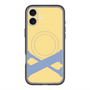 スリムプロテクションプレミアムケース with MagSafe［ オリジナル - initial color - X yellow ］