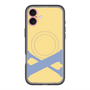 スリムプロテクションプレミアムケース with MagSafe［ オリジナル - initial color - X yellow ］