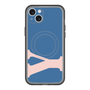 スリムプロテクションプレミアムケース with MagSafe［ オリジナル - initial color - Y navy ］