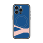 スリムプロテクションプレミアムケース with MagSafe［ オリジナル - initial color - Y navy ］