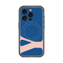 スリムプロテクションプレミアムケース with MagSafe［ オリジナル - initial color - Y navy ］