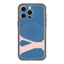 スリムプロテクションプレミアムケース with MagSafe［ オリジナル - initial color - Y navy ］
