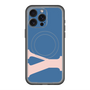 スリムプロテクションプレミアムケース with MagSafe［ オリジナル - initial color - Y navy ］