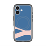 スリムプロテクションプレミアムケース with MagSafe［ オリジナル - initial color - Y navy ］