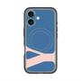 スリムプロテクションプレミアムケース with MagSafe［ オリジナル - initial color - Y navy ］