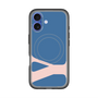 スリムプロテクションプレミアムケース with MagSafe［ オリジナル - initial color - Y navy ］