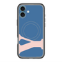 スリムプロテクションプレミアムケース with MagSafe［ オリジナル - initial color - Y navy ］