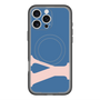 スリムプロテクションプレミアムケース with MagSafe［ オリジナル - initial color - Y navy ］