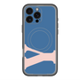 スリムプロテクションプレミアムケース with MagSafe［ オリジナル - initial color - Y navy ］