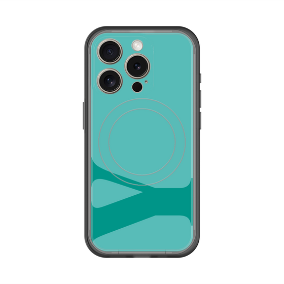 スリムプロテクションプレミアムケース with MagSafe［ オリジナル - initial color - Y light green ］