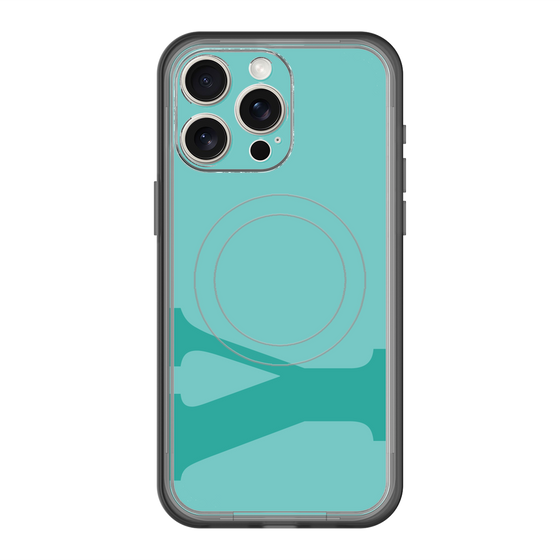 スリムプロテクションプレミアムケース with MagSafe［ オリジナル - initial color - Y light green ］