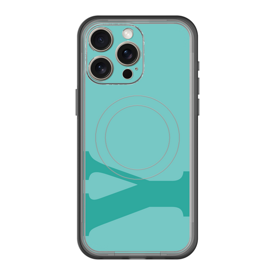 スリムプロテクションプレミアムケース with MagSafe［ オリジナル - initial color - Y light green ］